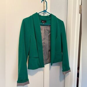 AB Studio Women's Green Blazer